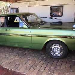 M JBD GP Green falcon GT in South Africa